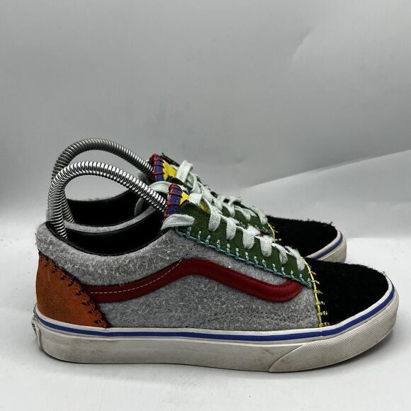Vans Old Skool Blanket Stitch Multicolor Sneakers Size 6 Men 7.5 Women Skate - Picture 1 of 14
